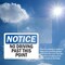 Signmission No Driving Past This Point OSHA Notice Sign, Vinyl Decal, 10in W x 7in L, 2PK OS-2PACK-NS-D-710-L-14495 - alternate 6